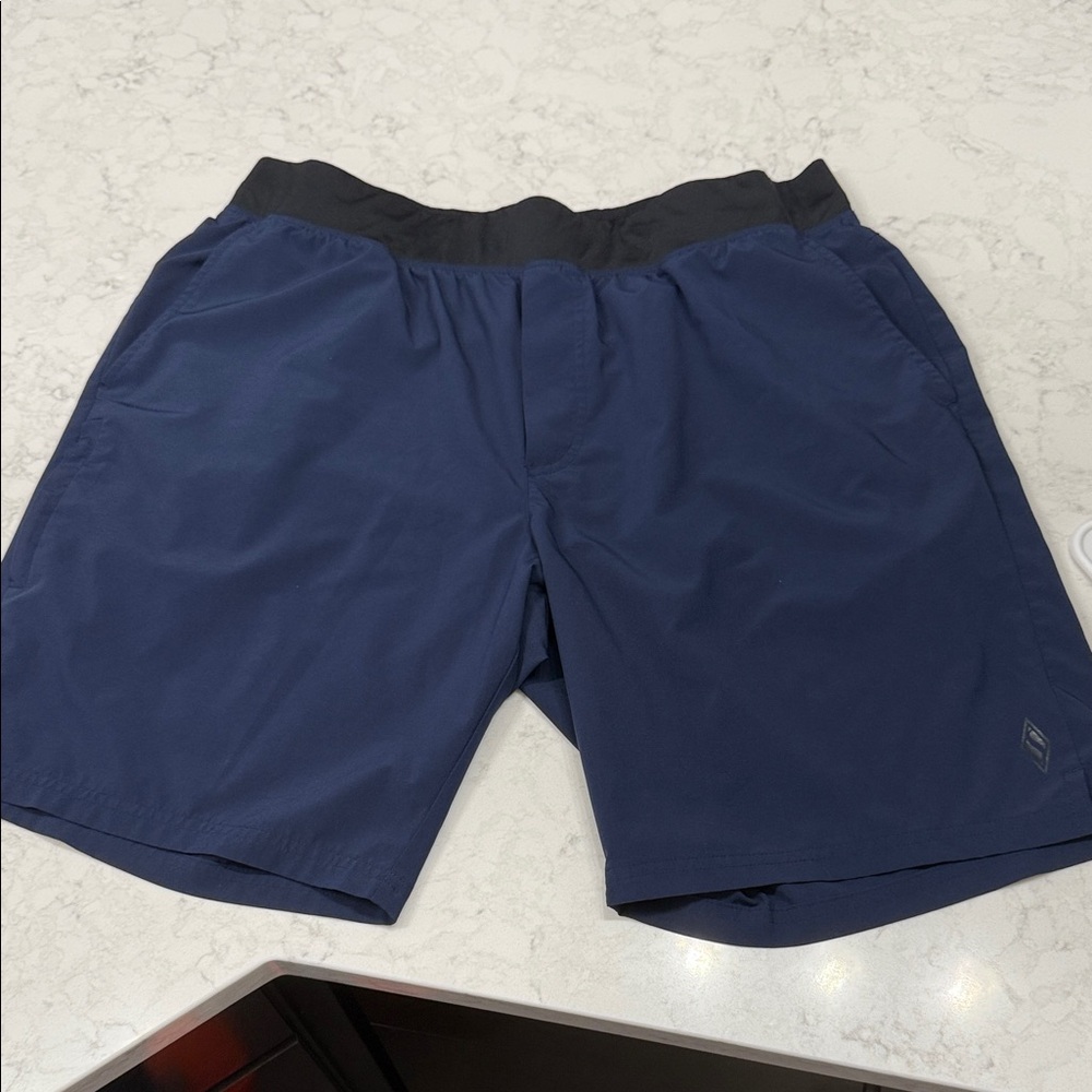 Skechers Men's Dark Blue Athletic Shorts